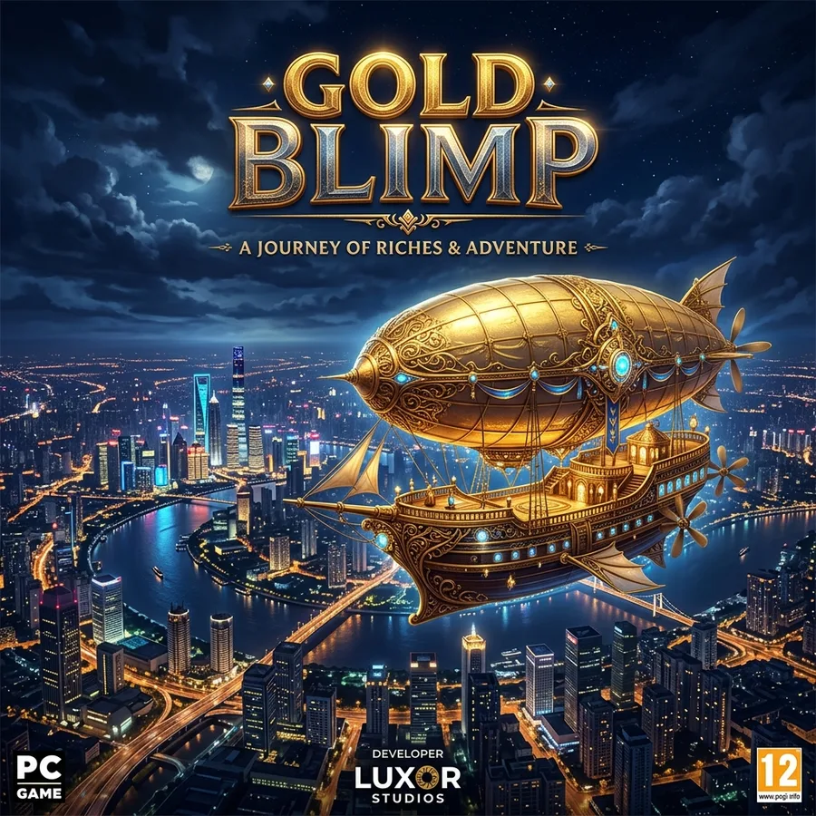 Gold Blimp